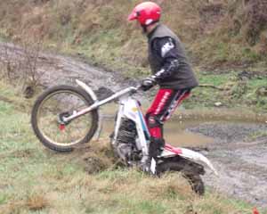 Horsford Downs Classic Trials, Wayne Harper. Honda RTL 250